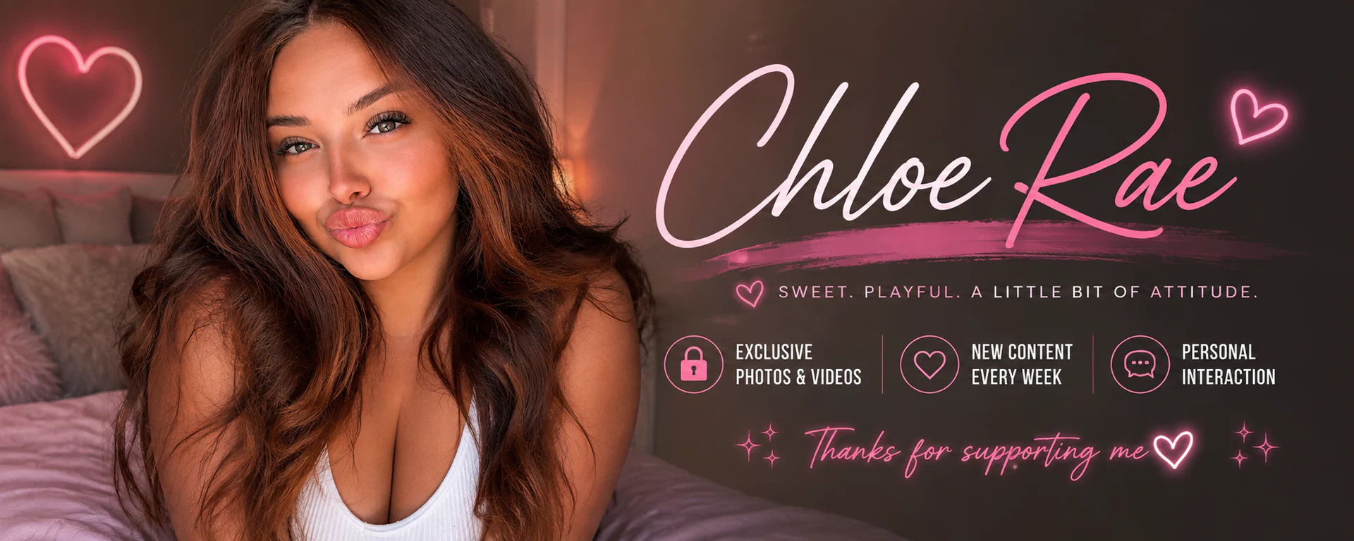 ✨ Chloe Rae profile banner