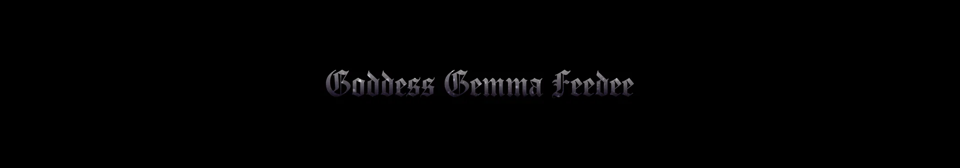 Goddess Gemma profile banner