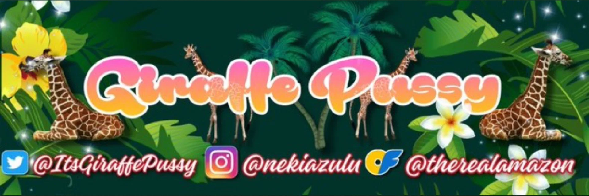 Miss Giraffe Pussy 🦒 profile banner
