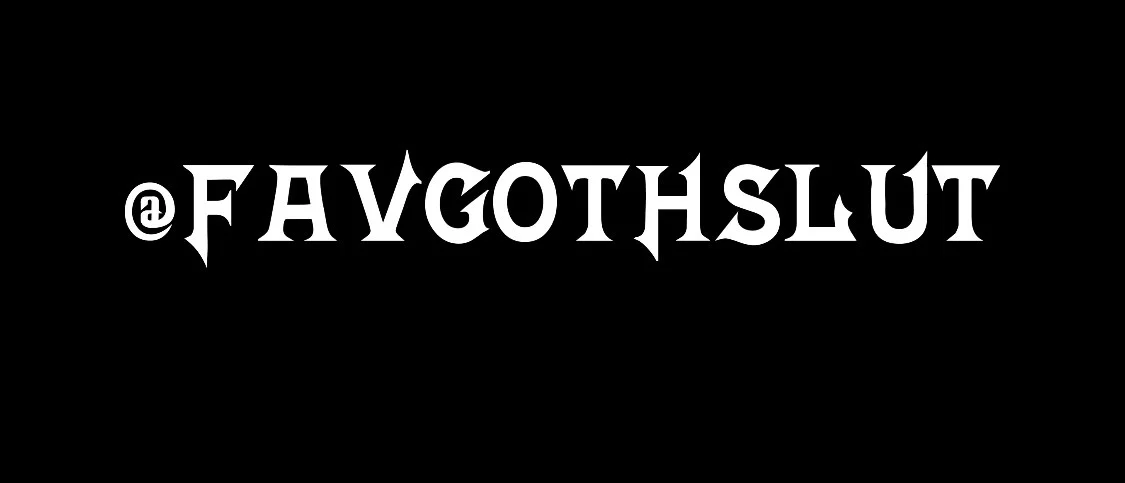 Your Favorite Goth Slut π€ profile banner