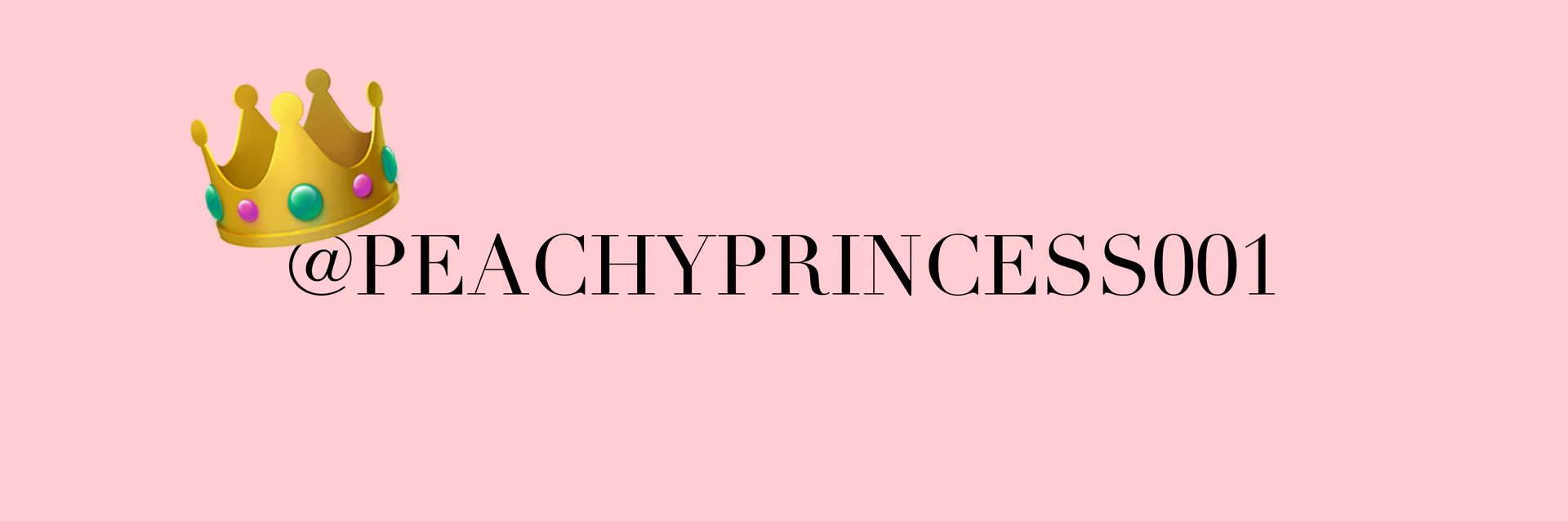🍑👑Peachy Princess👑🍑 profile banner