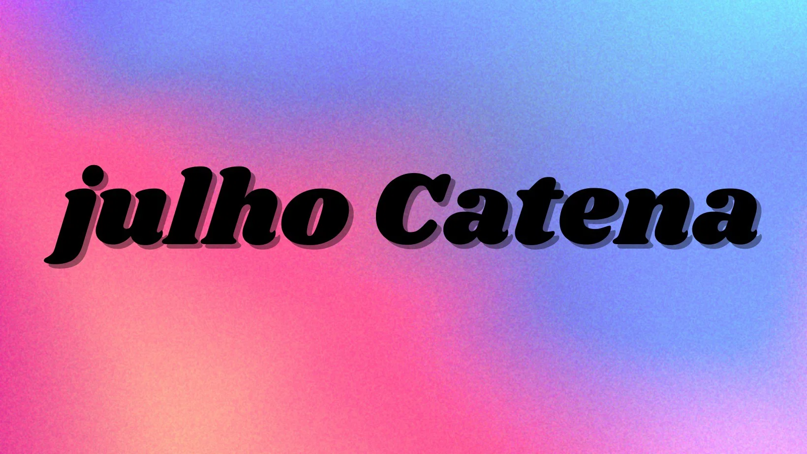 Julho Catena Free profile banner