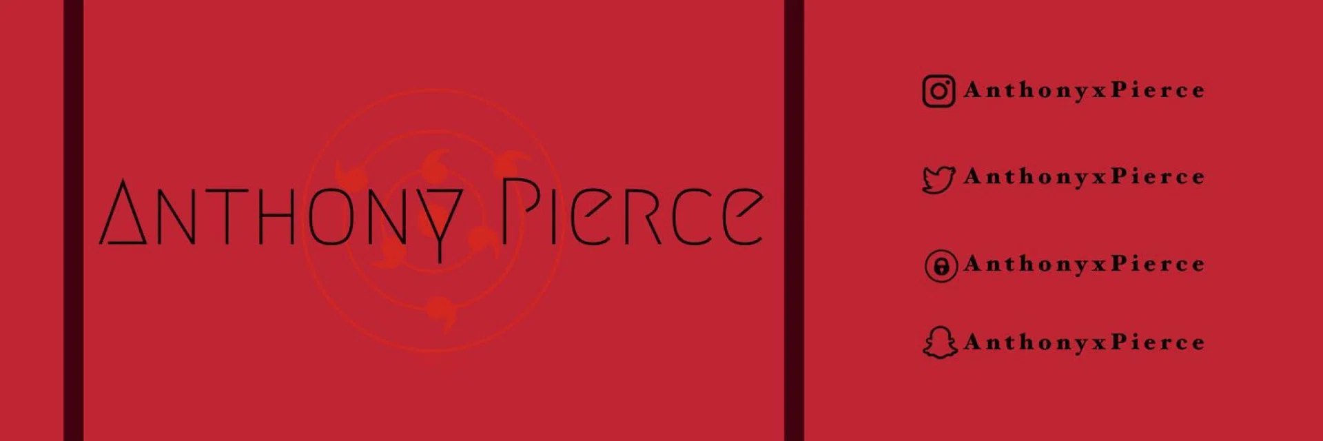 Anthony Pierce profile banner