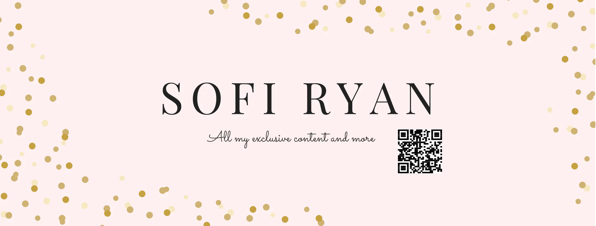 Sofi Ryan profile banner