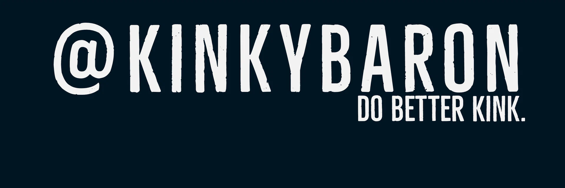 Kinkybaron profile banner