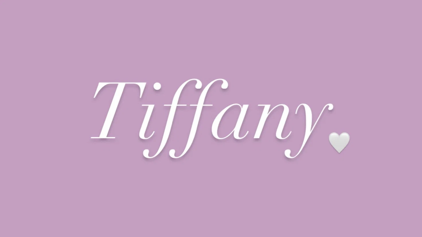 Tiffany profile banner