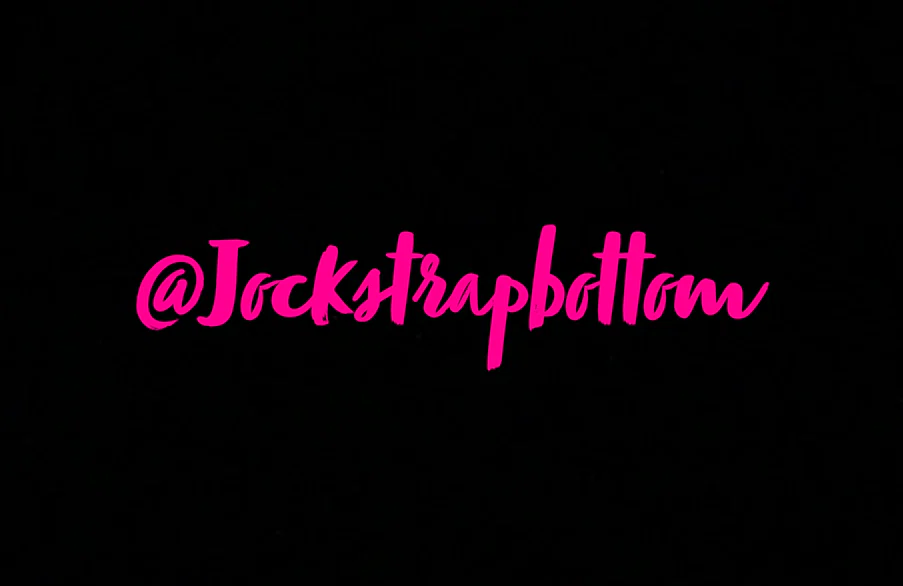 Jock strap bottom profile banner