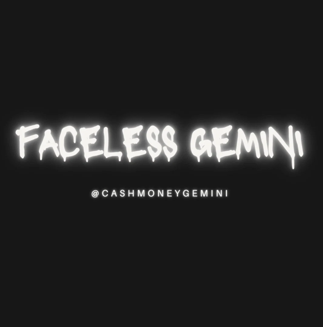 Faceless Gemini profile banner