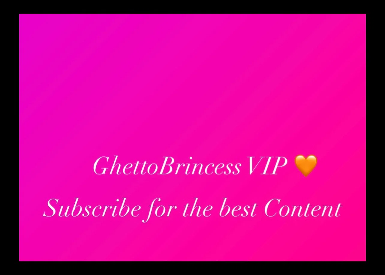 GhettoBrincess profile banner
