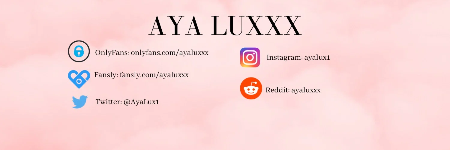 Aya Lux profile banner