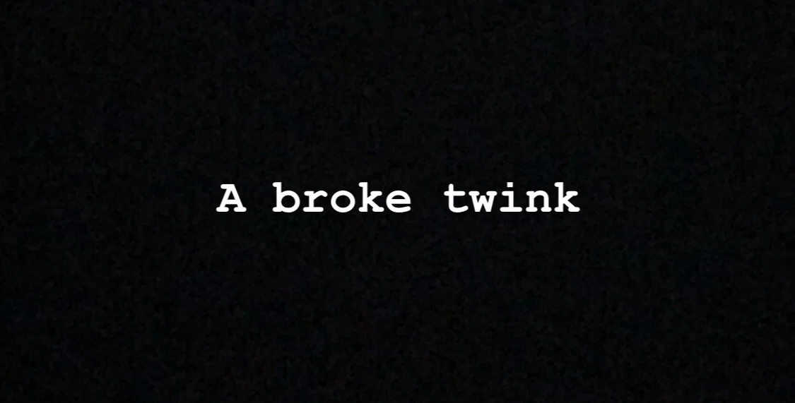 A broke twink profile banner