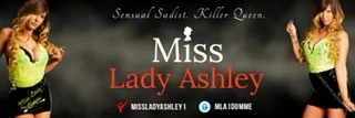 Miss Lady Ashley!! Sadistic Sensual Mistress profile banner