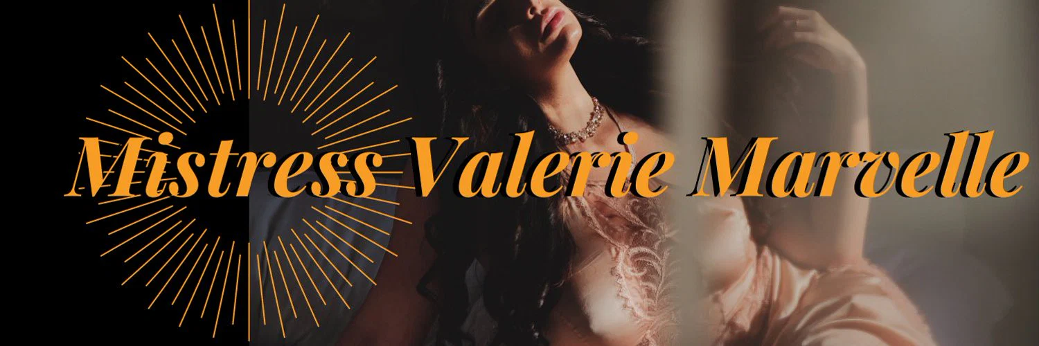 Mistress Valerie Marvelle profile banner