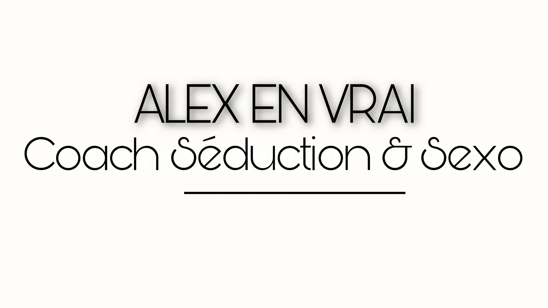 ✨🌹 ALEX EN VRAI 🌹✨ - Ma coach - profile banner