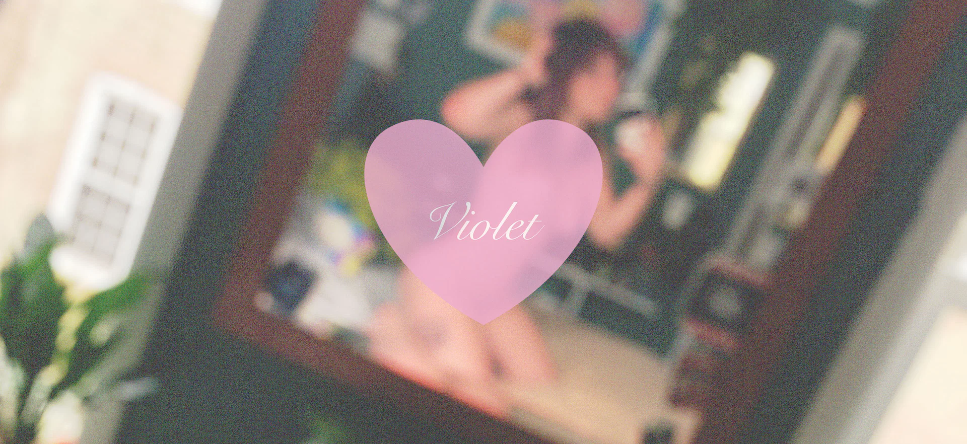 Violet profile banner