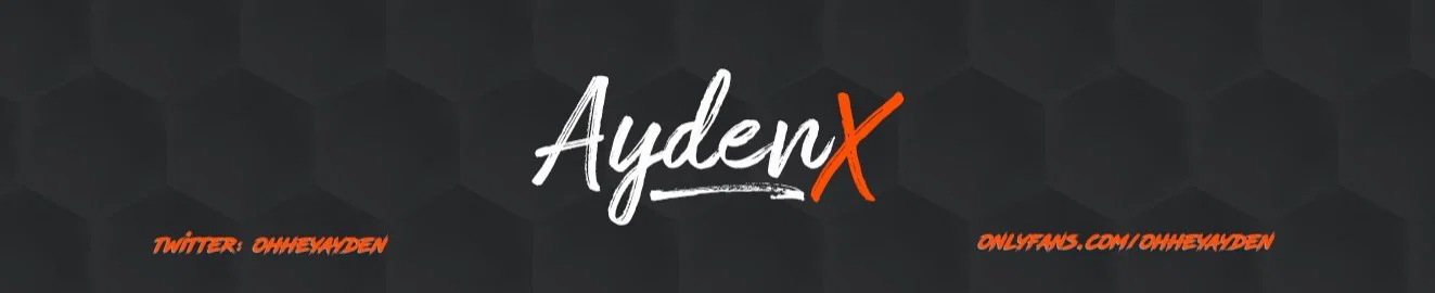 Ayden X profile banner