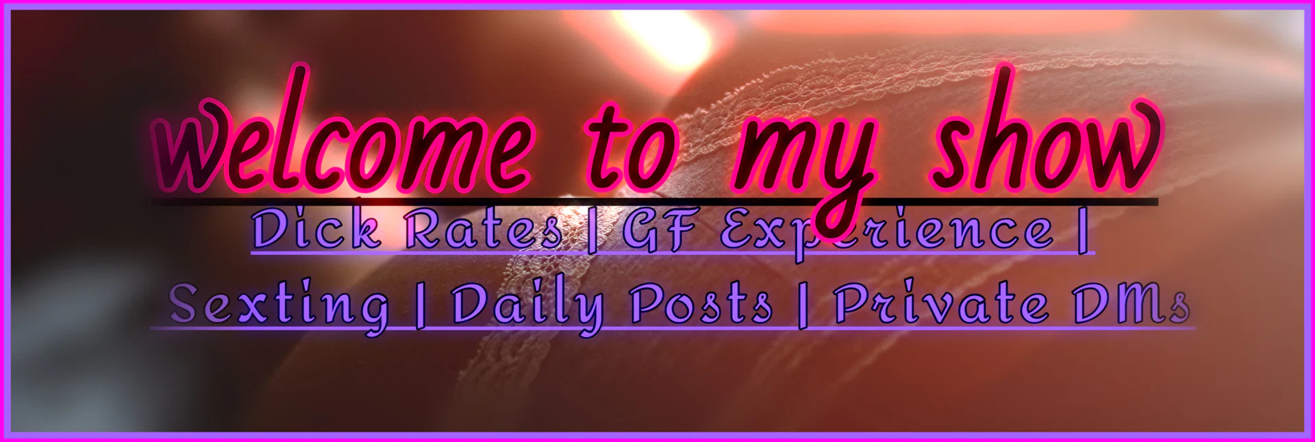 Foxybabygirl🦊🔥 profile banner