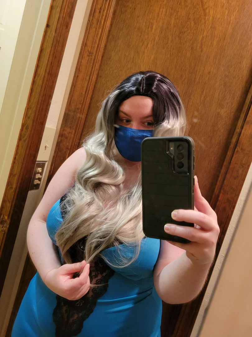 Masked lady profile banner
