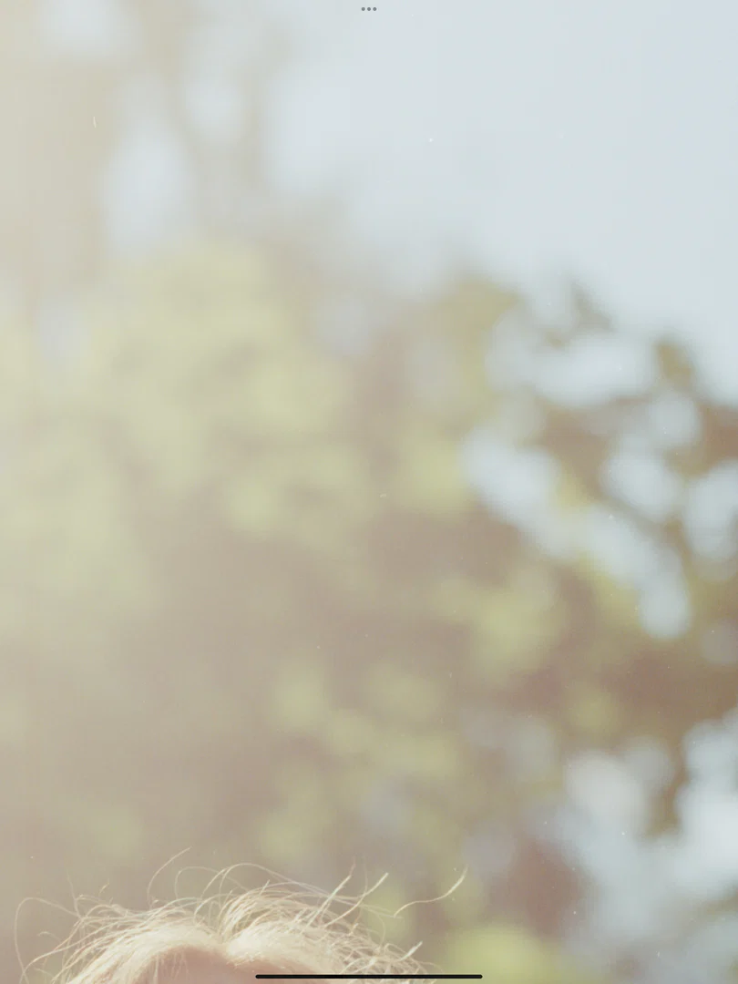 Golden light profile banner