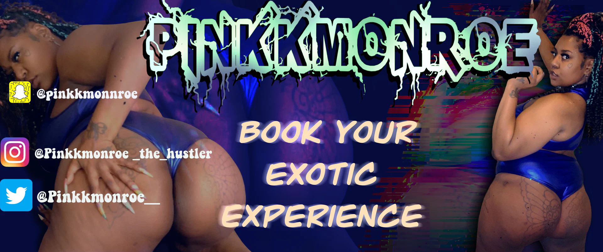 Pinkk Monroe profile banner