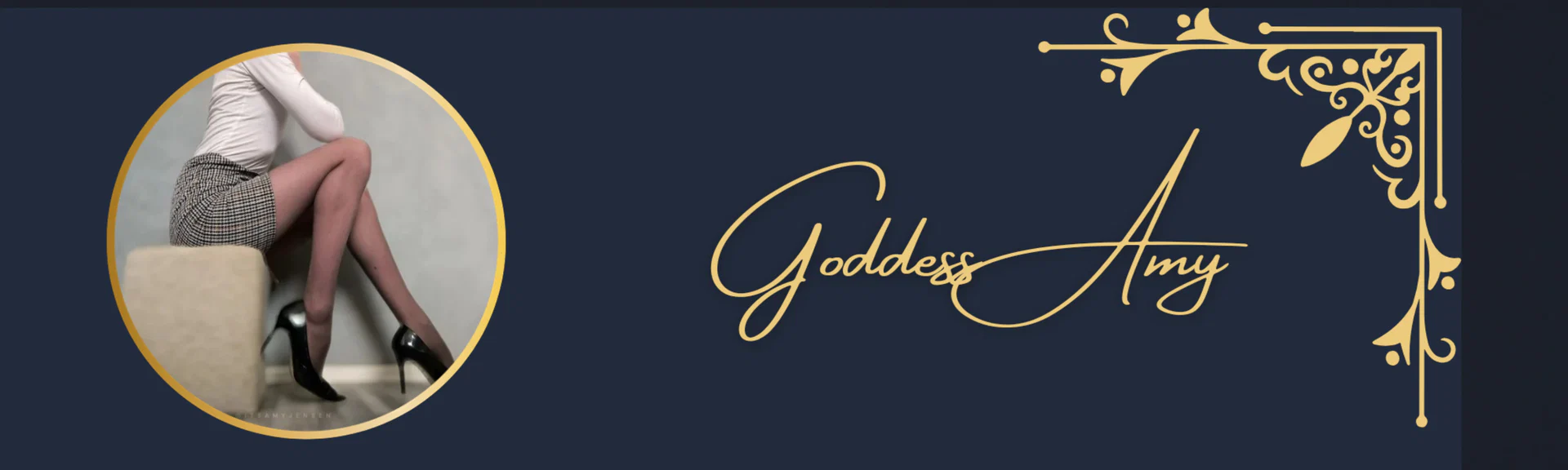 Goddess Amy VIP profile banner
