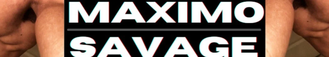 Maximo Savage profile banner