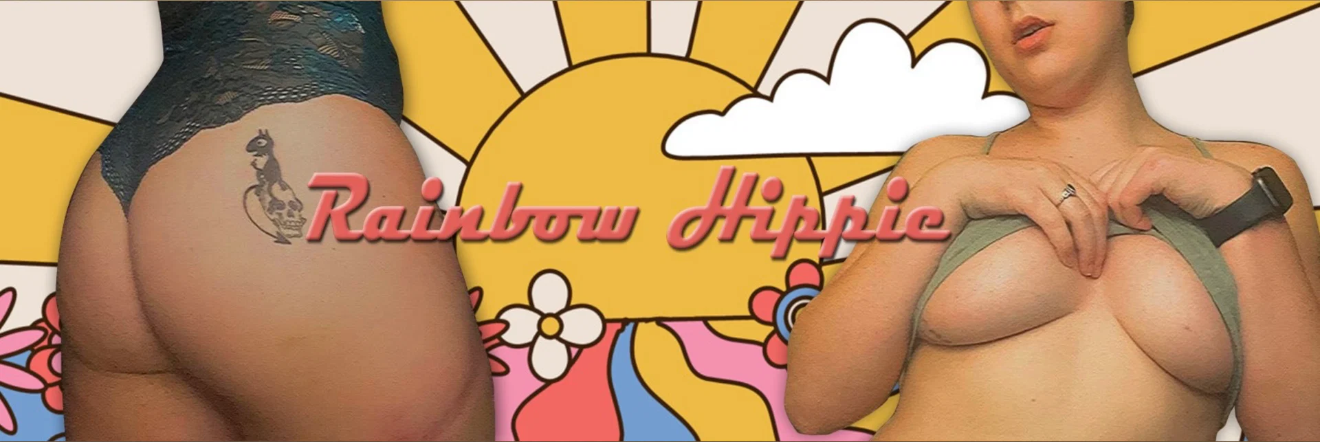 Rainbow Hippie π profile banner