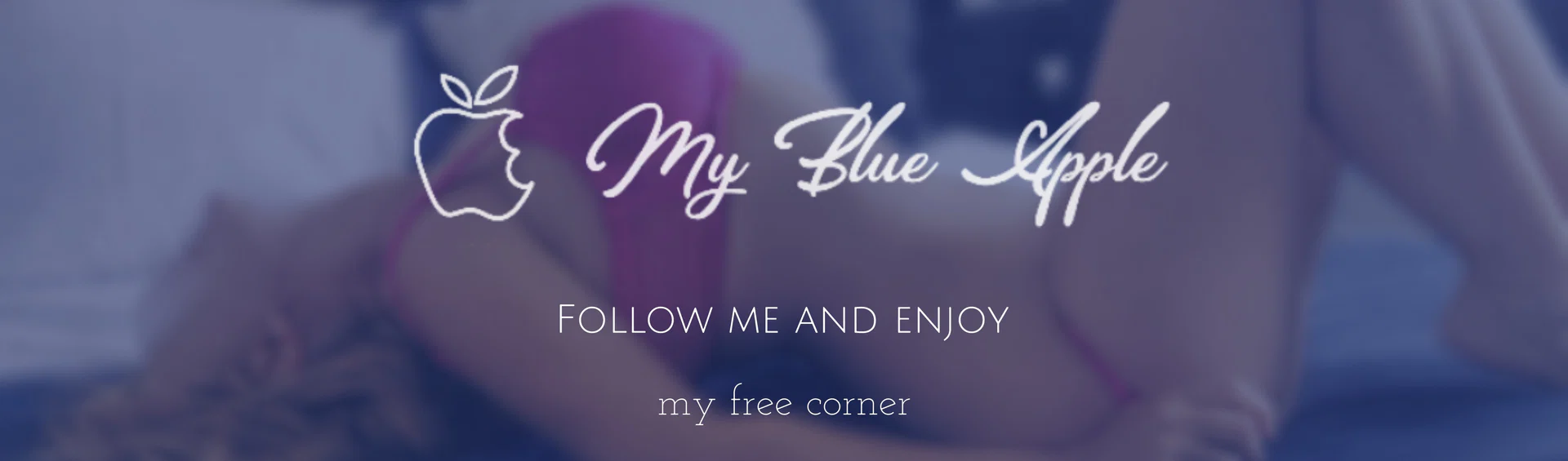 My Blue Apple ෆ Free profile banner