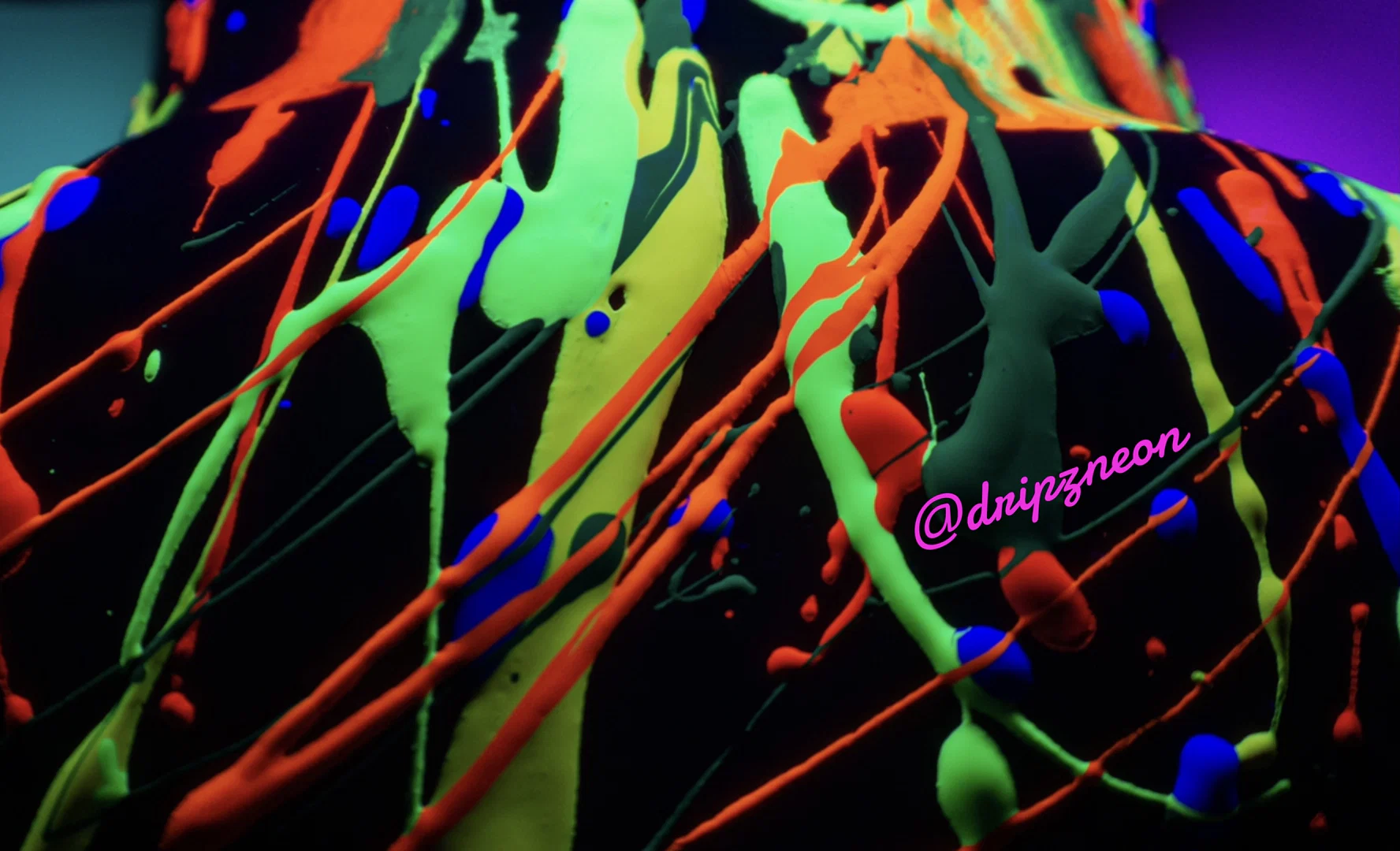 Dripz Neon profile banner