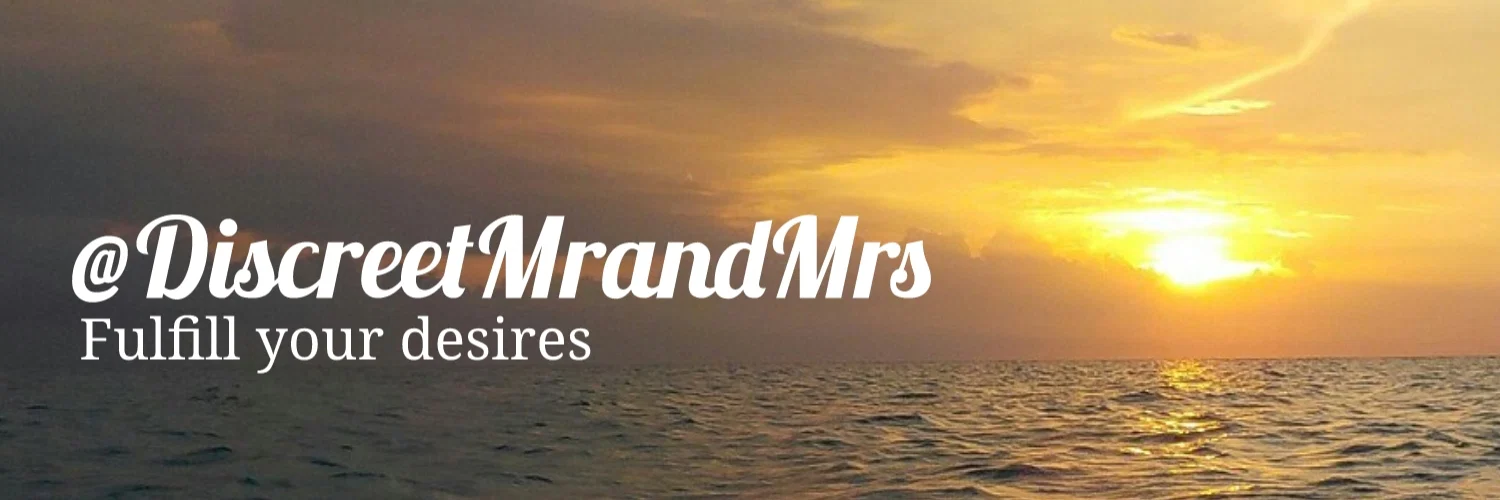 Discreet Mr And Mrs profile banner