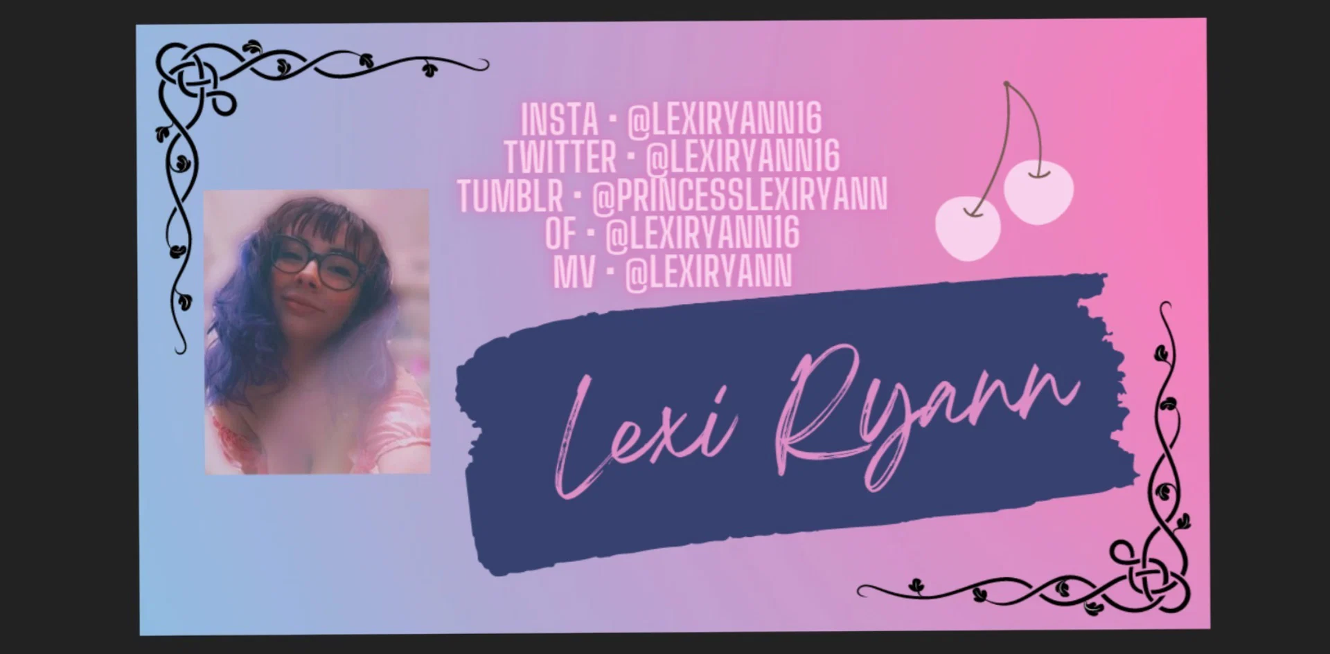 Lexi Ryann profile banner