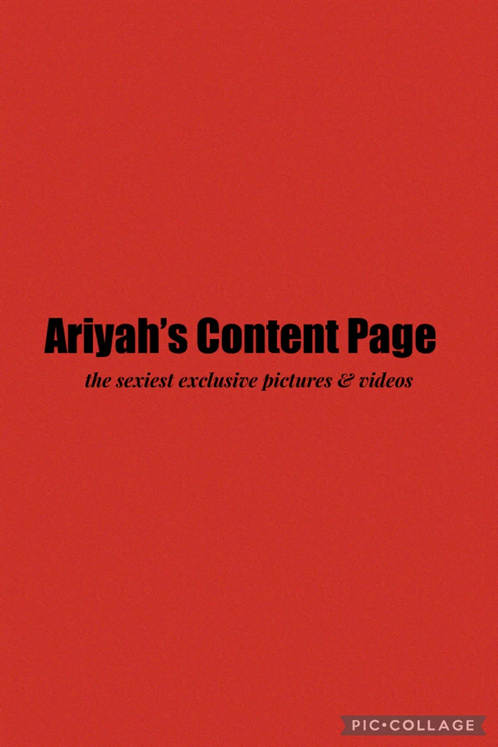 Ariyah’s Content profile banner