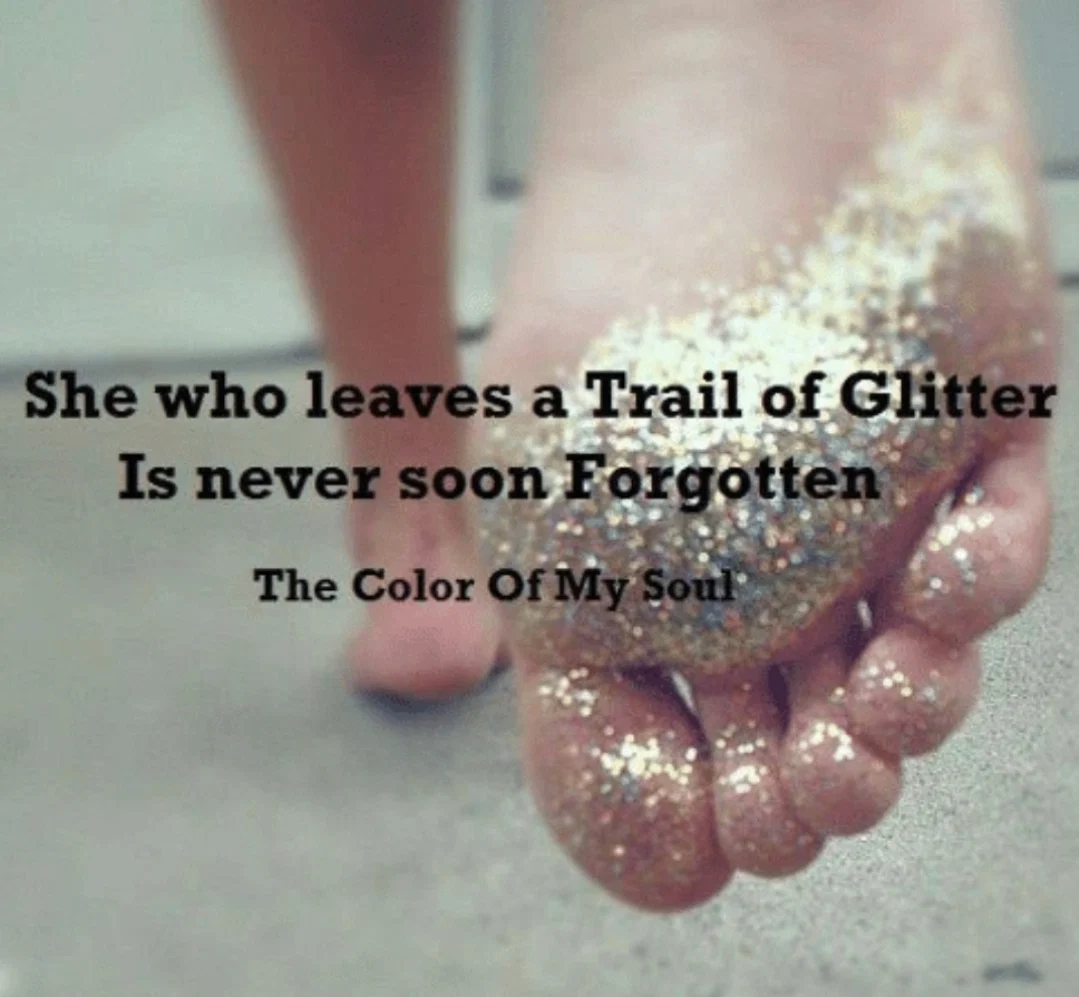 Glitter profile banner