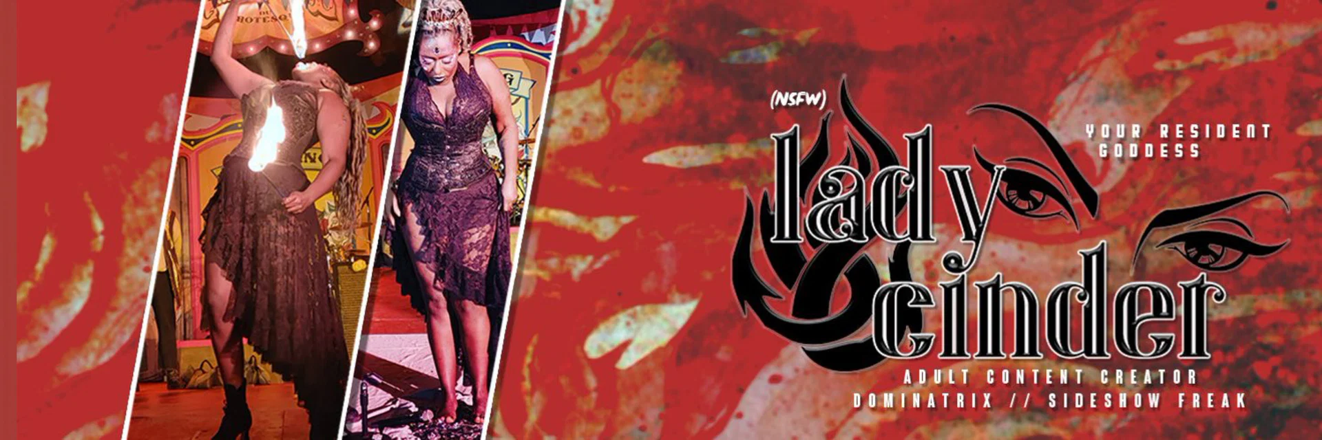 Lady Cinder profile banner