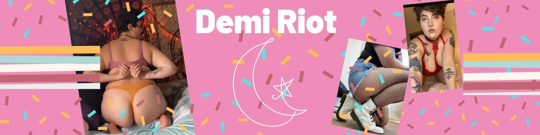 Demi Riot profile banner