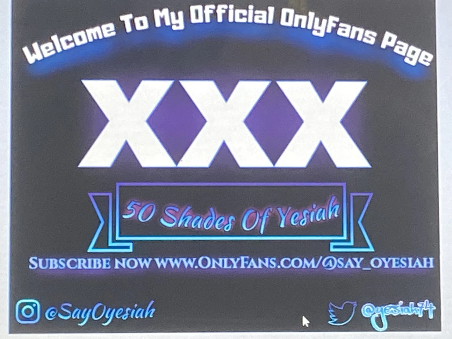 50 Shades Of Yesiah profile banner