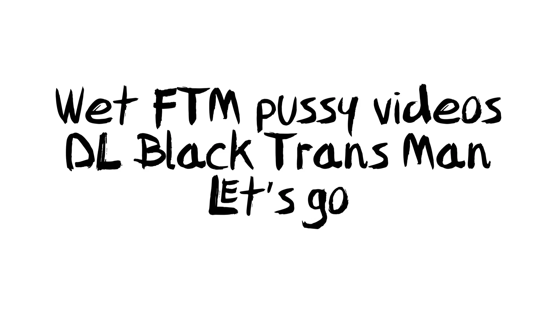 Wet Trans Man profile banner