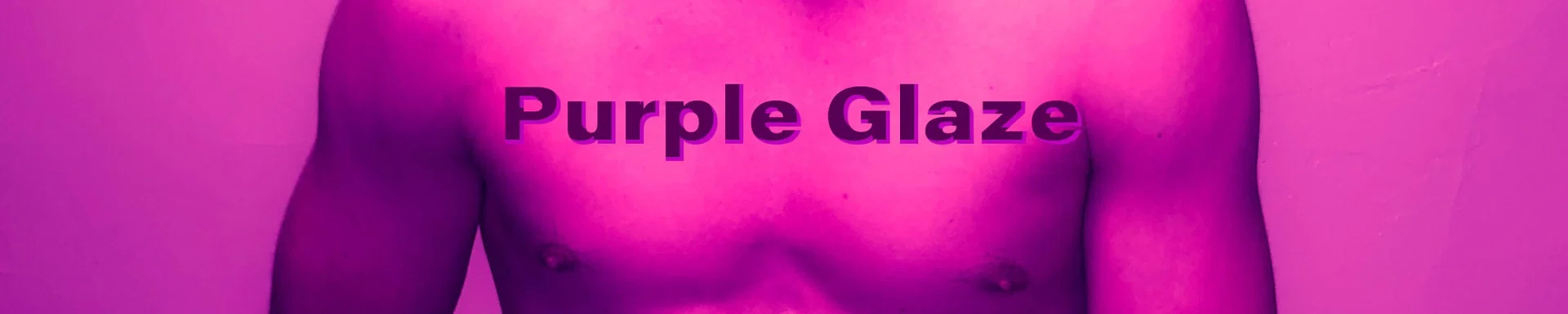 Purple Glaze profile banner