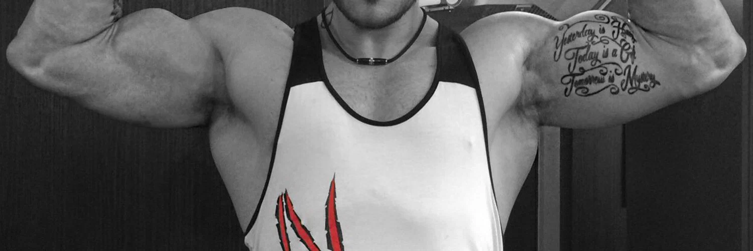Shredded fit profile banner