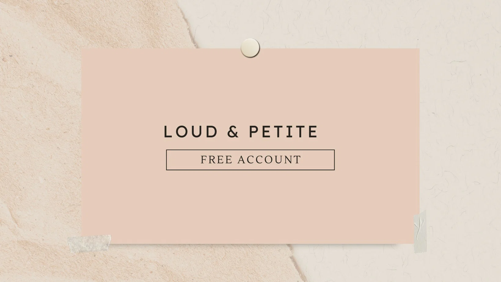LoudandPetitefree profile banner