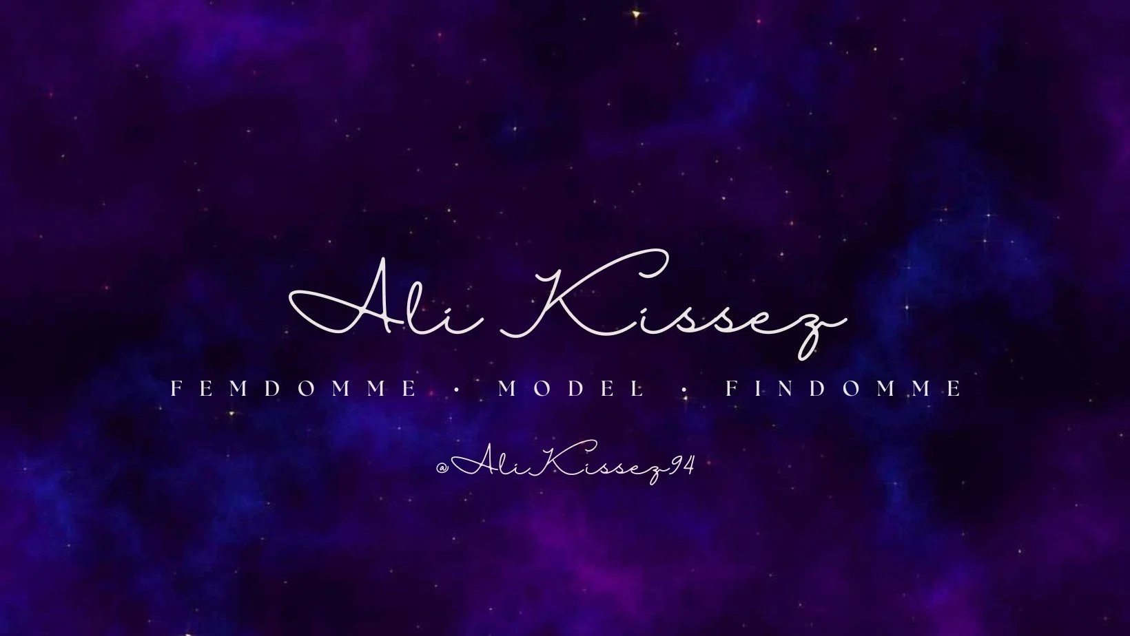 Ali Kissez Previews profile banner