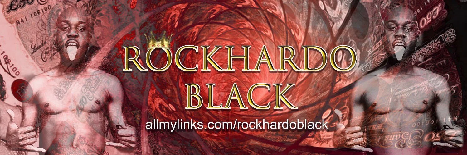 Rockhardo Black profile banner