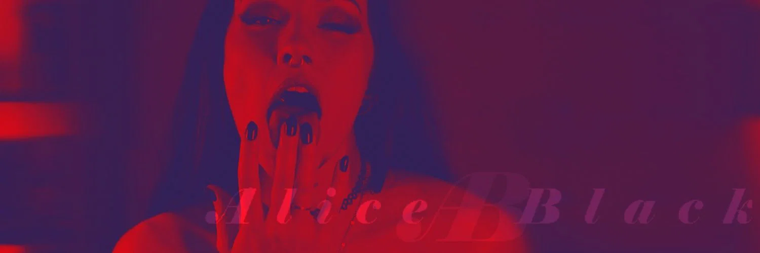 ♡ AliceBlack ♡ profile banner