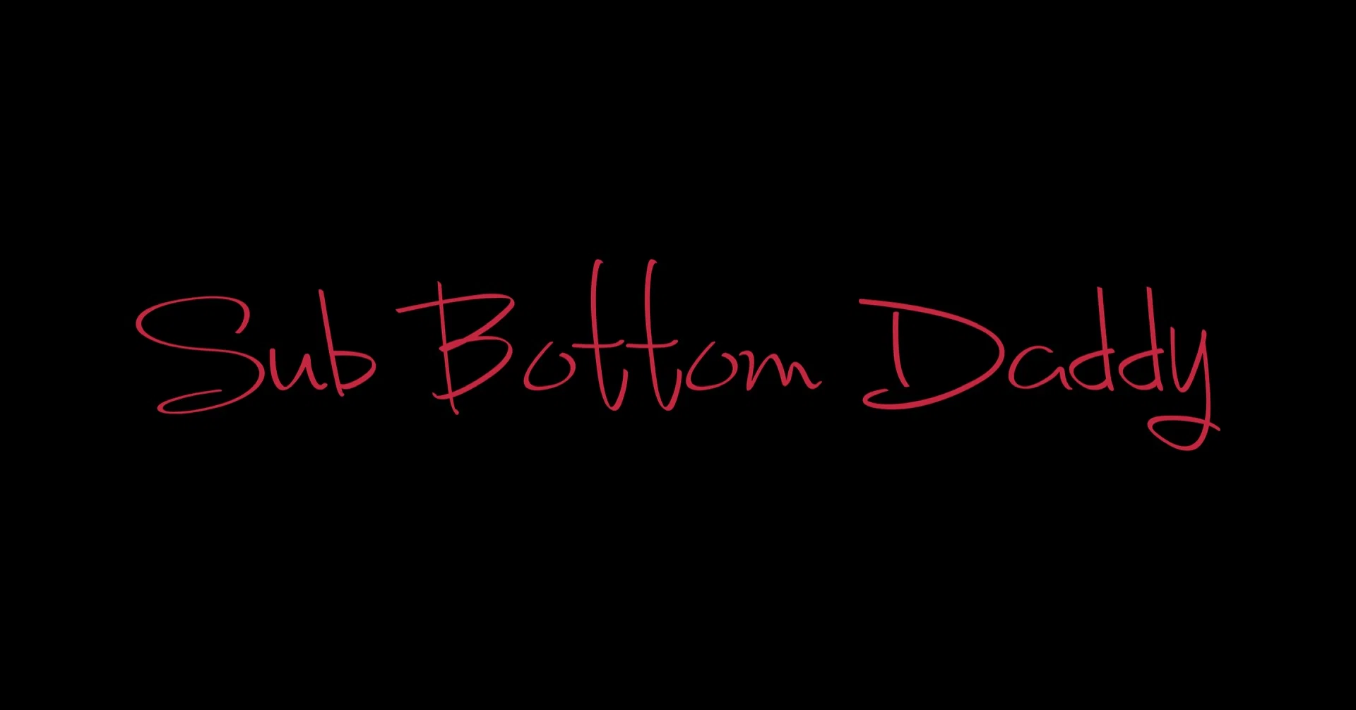 Sub Bottom Daddy profile banner