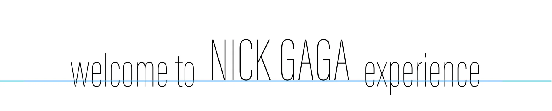 NickGaga profile banner