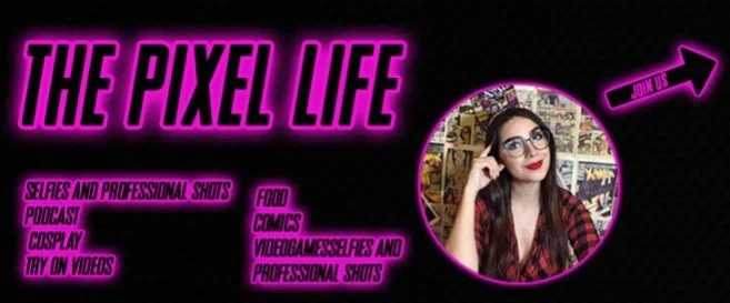 Paola Pixel profile banner
