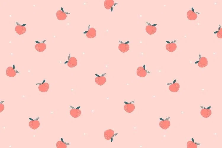 Peach profile banner