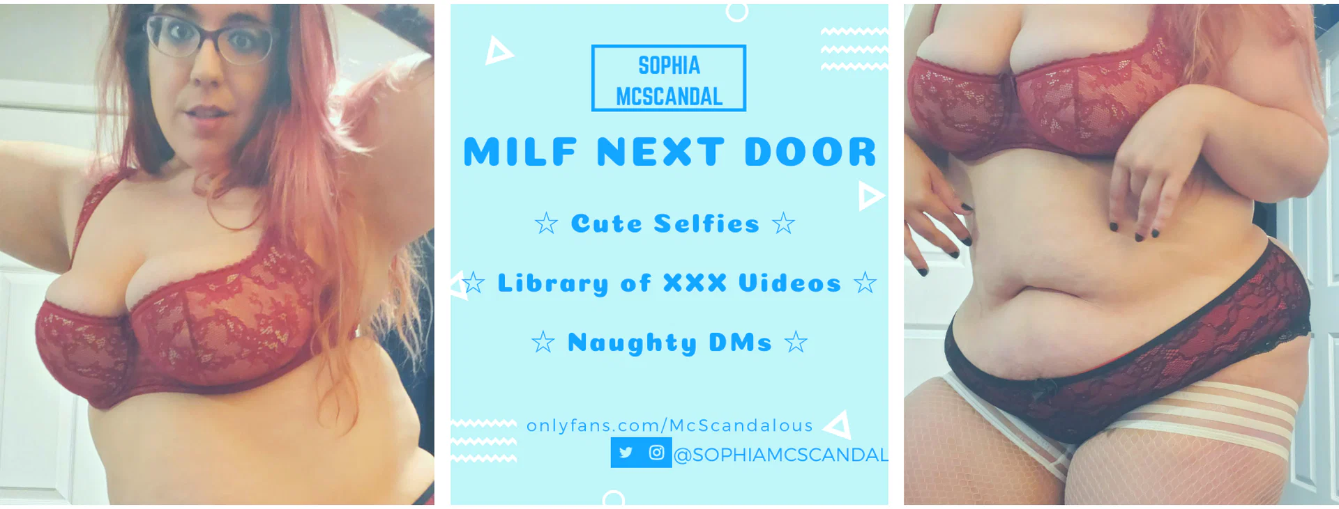 BBW • MILF • Big Tits • All Natural profile banner