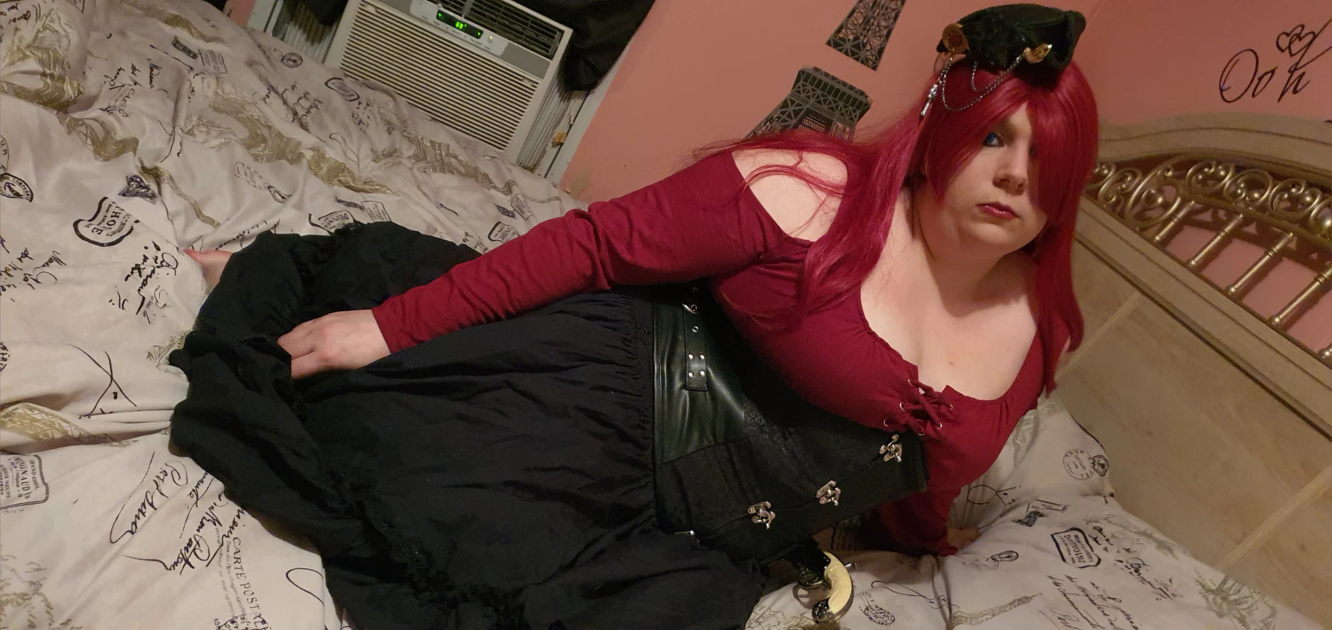 Chunky lesbian Cosplayer profile banner