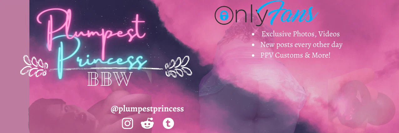 Plumpest Princess BBW profile banner